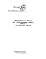 John Deere 850L Crawler Dozer Repair Services Manual