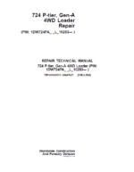 John Deere 724 P-Tier, Gen-A 4WD Loader Repair Service Manual