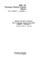 John Deere 850L PL Crawler Dozer Repair Service Manual