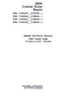 John Deere 950K Crawler Dozer Repair Services Manual