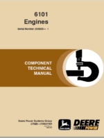 John Deere 6101 Diesel Engine (S.N after 500000 – ) Technical Manual