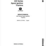 John Deere 440, 440 I 440 ICD Tractor Repair Service Manual