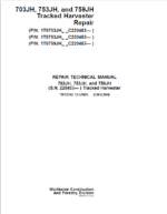 John Deere 703JH, 753JH, 759JH Harvester Repair Manual