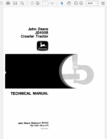 John Deere 450B Crawler Tractor Service Manual TM1033