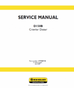 New Holland D150B Crawler Dozer Service Manual