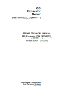 John Deere 50G Excavator Repair Service Manual