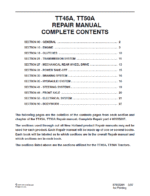 New Holland TT45A, TT50A Tractor Service Manual