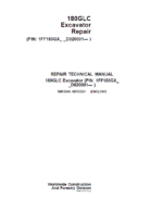 John Deere 180GLC Excavator Repair Services Manual
