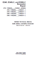 John Deere E240, E240LC, E260LC Excavator Service Manual