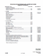 Case 580L 580SL 590SL Backhoe Loader Service Manual
