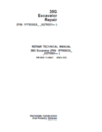 John Deere 35G Excavator Repair Service Manual