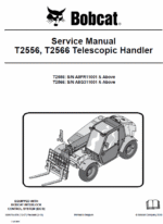 Bobcat T2556 and T2566 Telescopic Handler Service Manual