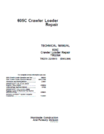 John Deere 605C Crawler Loader Service Manual