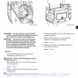 Hitachi ZX65USB-5A Excavator Service Repair Manual - Image 3