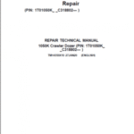 John Deere 1050K Crawler Dozer Service Manual TM