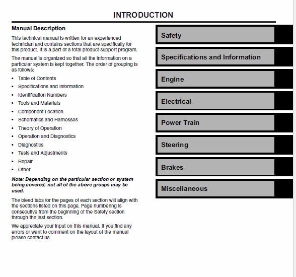 John Deere A3 M-Gator Service Manual - Image 3