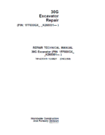 John Deere 30G Excavator Service Manual