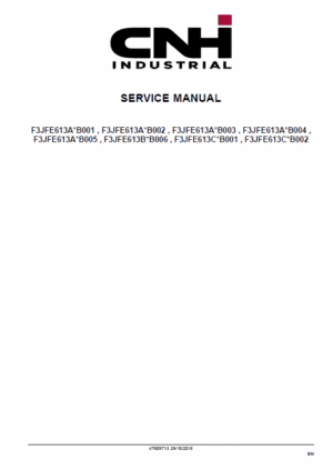 Cursor 16 SST Tier 4B (final) and Stage IV Engine Service Manual