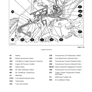 New Holland LB75 Backhoe Loader Service Manual - Image 2