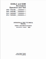 John Deere E330LC, E360 Excavator Repair Manual