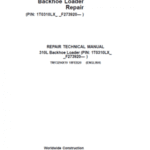 John Deere 310L Backhoe Loader Repair Service Manual