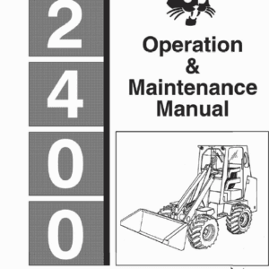 Bobcat 2400 Loader Service Manual - Image 2