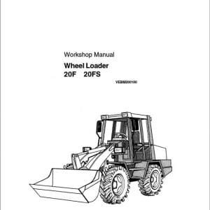 Komatsu 20F, 20FS Wheel Loader Service Manual - Image 2