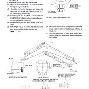 New Holland E9SR Mini Excavator Service Manual - Image 2