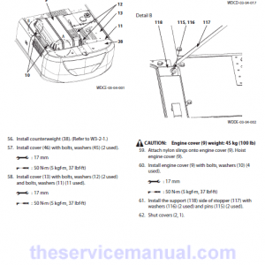 Hitachi ZX280-5G and ZX280LC-5G ZAXIS Excavator Repair Manual - Image 2