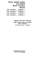 John Deere 620G, 620GP, 622G, 622GP Grader Technical Manual