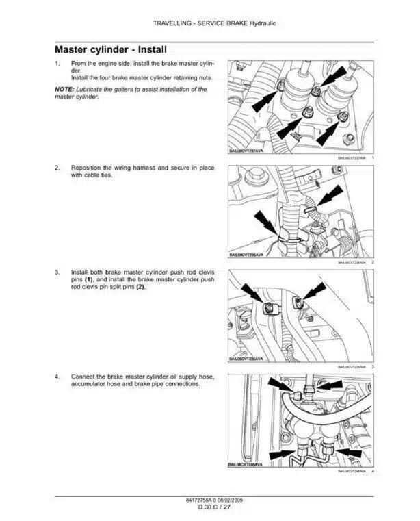 Case Ih Puma 165 Cvx, Puma 180 Cvx, Puma 195 Cvx Tractor Service Repair Manual - Image 3