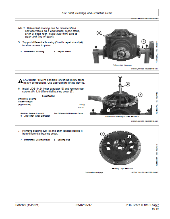 Discover the John Deere 844K Series II 4WD Engine T3 - Image 3