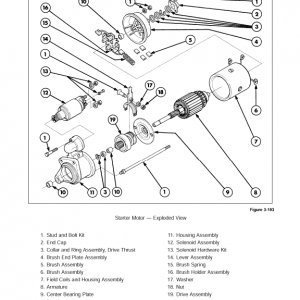 New Holland LB75 Backhoe Loader Service Manual - Image 4