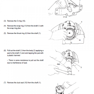 New Holland E9SR Mini Excavator Service Manual - Image 3