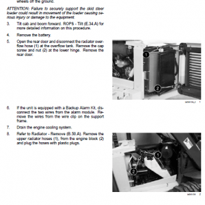 New Holland L180, L185 and L190 SkidSteer Service Manual - Image 3