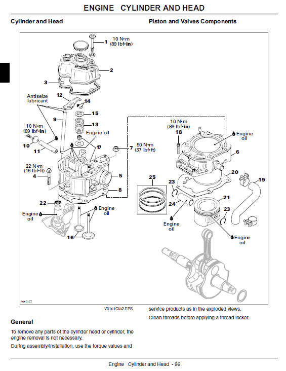 John Deere ATV 500, ATV 500EX, ATV 500EXT Buck Utility Service Manual - Image 3