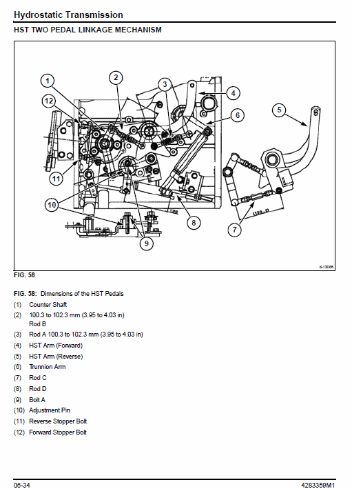 Massey Ferguson Mf1533 Mf1540 Tractor Workshop Repair Manual - Image 3