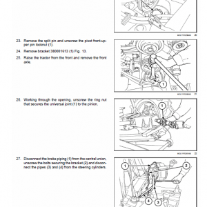 New Holland T4.80N, T4.90N, T4.100N, T4.110N Tractor Service Manual