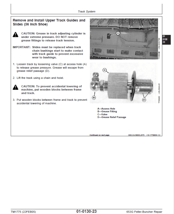 John Deere 653G Feller Buncher Services Repair Manual - Image 4