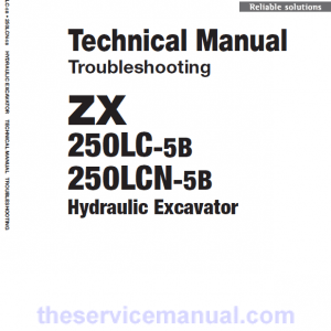 Hitachi ZX250LC-5B and ZX250LCN-5B ZAXIS Excavator Repair Manual - Image 2