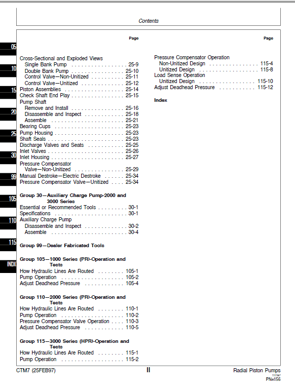 John Deere Radial Piston Pumps Component Technical Manual - Image 4