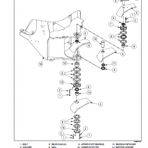New Holland W230C Wheel Loader Service Manual - Image 4