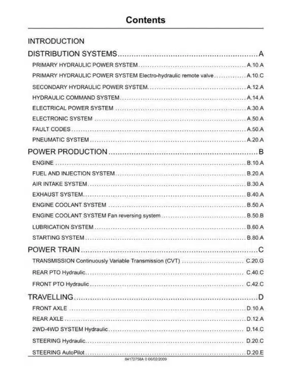 Case Ih Puma 165 Cvx, Puma 180 Cvx, Puma 195 Cvx Tractor Service Repair Manual - Image 2