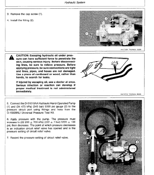 John Deere 644C, 646C Compactor Service Manual TM1229 - Image 2