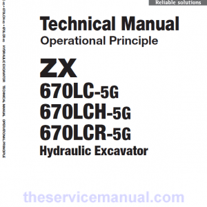 Hitachi ZX670LC-5G, ZX670LCR-5G and ZX670LCH-5G Excavator Service Repair Manual - Image 4