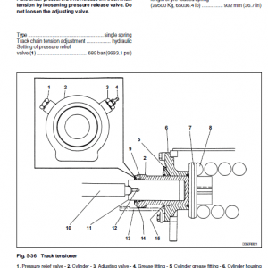 New Holland D350 Bulldozer Dozer Service Manual - Image 4