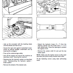 New Holland MH6.6 and MH8.6 Excavator Manual - Image 3