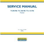 New Holland T4.90 Fb T4.100 Fb T4.110 Fb Tractor Service Manual