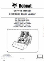 Bobcat S130 Skid-Steer Loader Service Manual