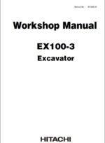 Hitachi EX100ED-3C Service Workshop Manual